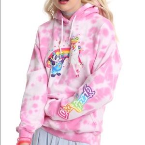 Lisa Frank tie dye hoodie